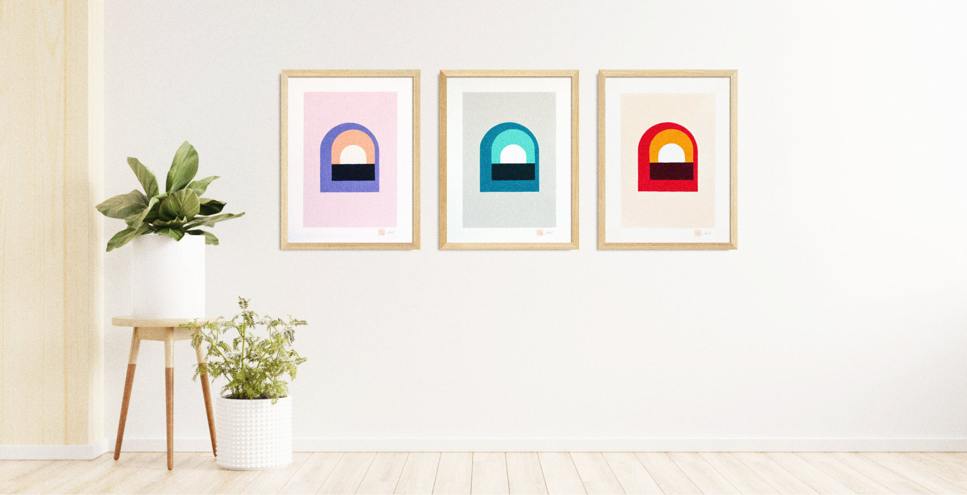 õlimaal interjööris